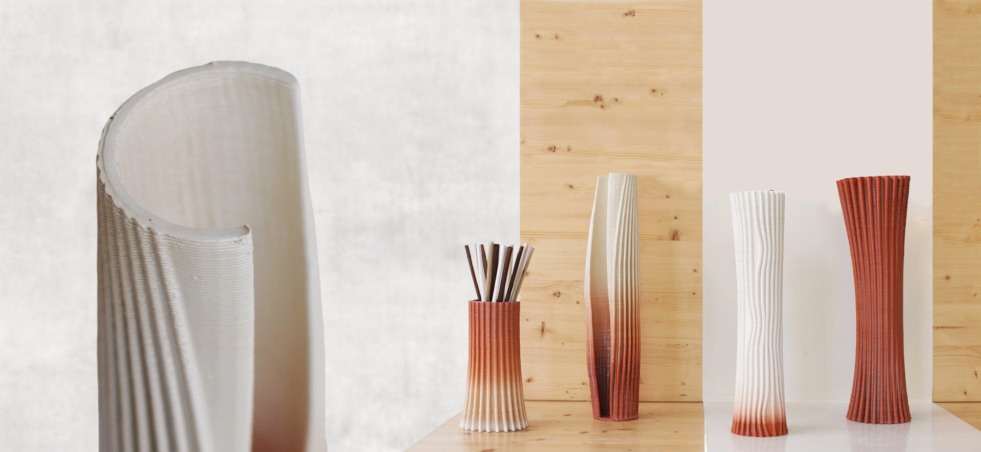3D Printed Furniture - Vase Diodora
