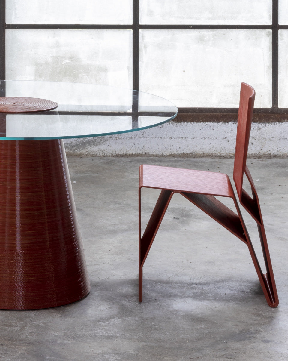 3D Printed Furniture - Chair Ischia Table Erice