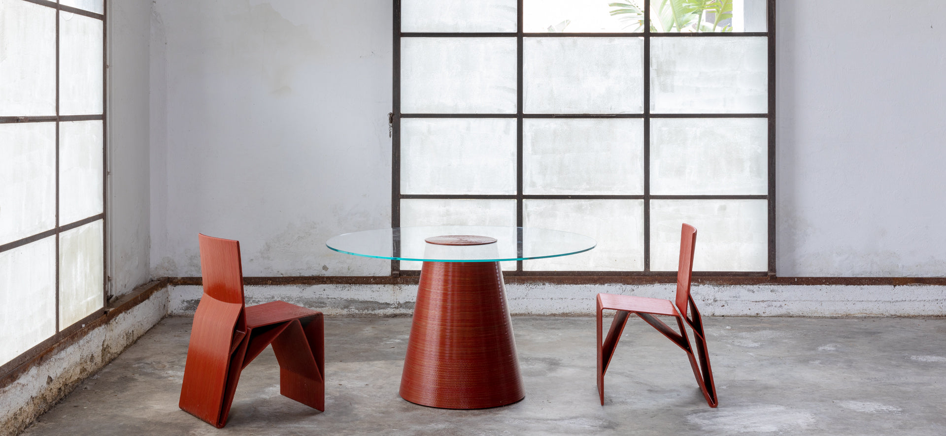 3D Printed Furniture - Chair Ischia Table Erice