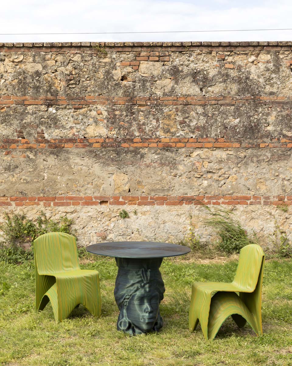3D Printed Furniture - Chair Santorini