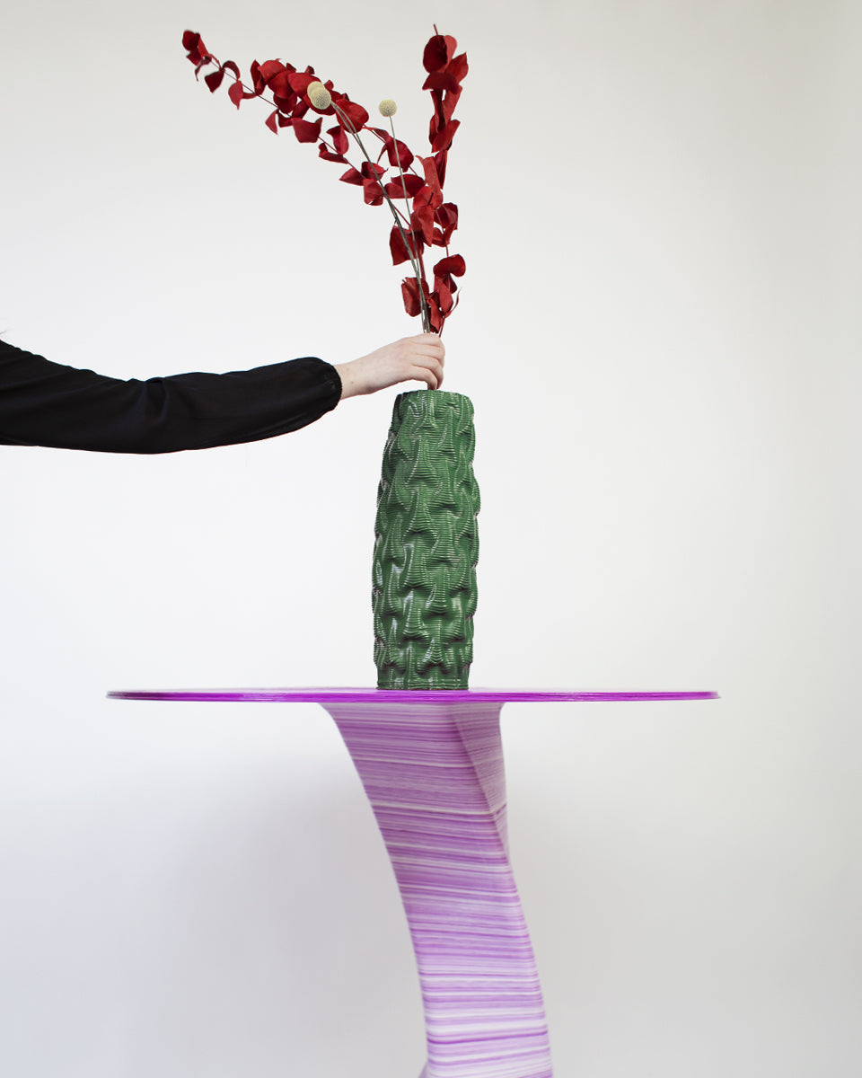 3D Printed Furniture - High Table Sibilla Vase Fiordo